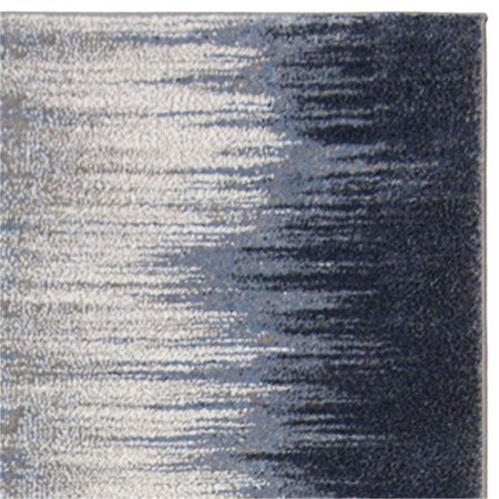 Safavieh 5 ft. 3 in. x 5 ft. 3 in. Galaxy Square Power-Loomed Rug Blue & Navy GAL114M-5SQ